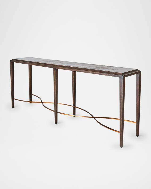 Twisted Rail Console Table
